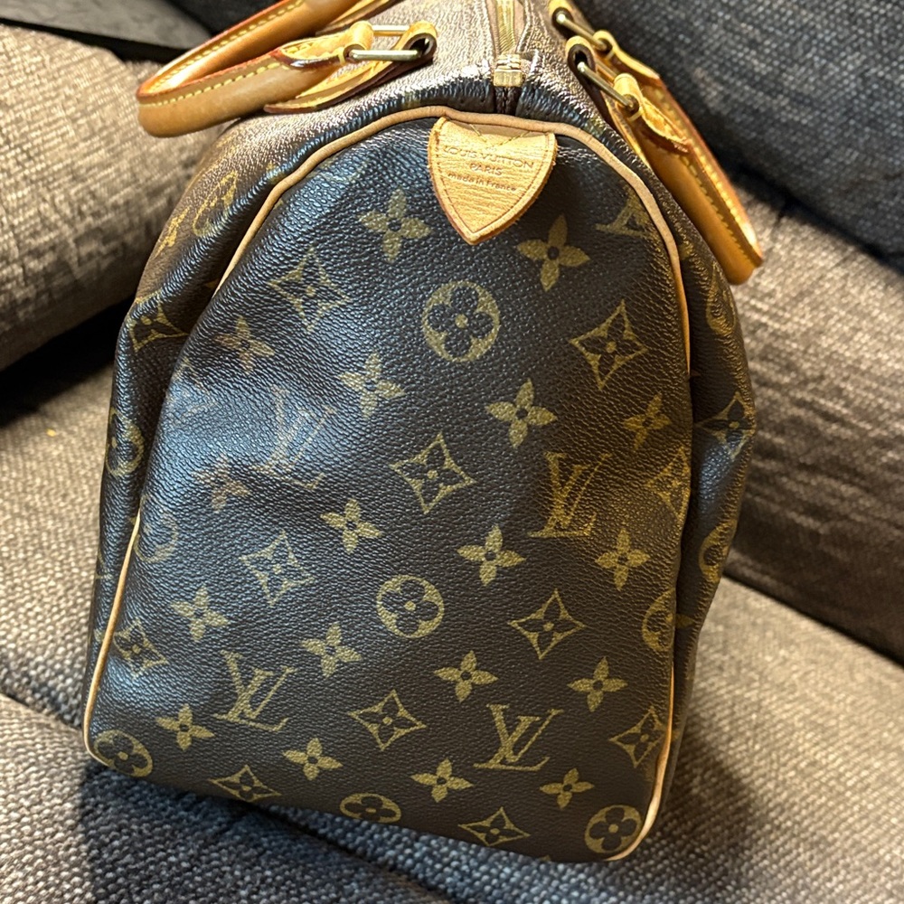Louis Vuitton Speedy 35 Monogram Canvas Boston Bag Vintage - Picture 6 of 17